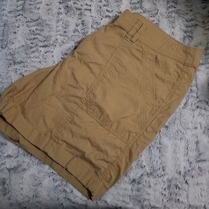 ANA size 20 womens plus size dark tan shorts